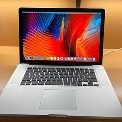 【極美品】MacBook Pro 2011 新品SSD256GB...