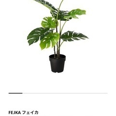 年内処分　IKEA フェイカ（人工観葉植物）　