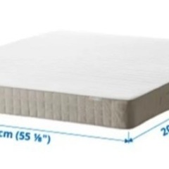 IKEA ダブルサイズ　マットレス HAFSLO