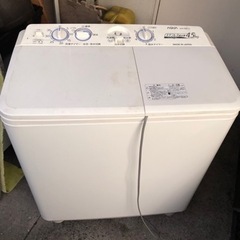 二層式洗濯機　配達可能