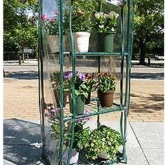 グリーンキーパースマート3段　組み立て式　簡易　温室　観葉植物　