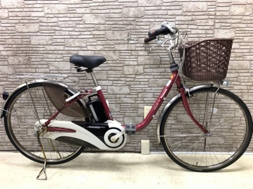 東京23区配達無料　新基準 Panasonic パナソニック ビビ　6.6Ah 電動自転車☆中古☆パナ ①