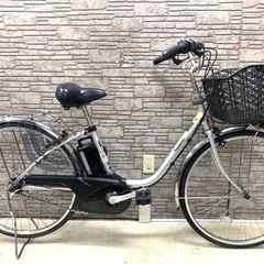 東京23区配達無料　新基準　Panasonic パナソニック  ビビライトU  新品バッテリー8.9Ah リチウム  電動自転車☆中古自転車☆★26インチ☆★☆ 東京23区配達無料 新基準 Panasonic パナソニック ビビ 8.9Ah 電動