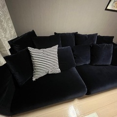 25年品質保証 美品 イケア ストックホルム 3人掛けソファ