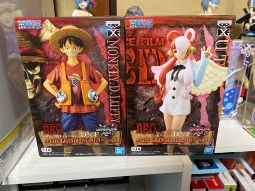 ワンピース フィギュア ウタ ルフィ