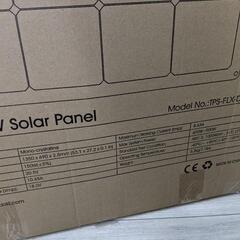 suaoki ソーラーチャージャー 150W 単結晶 ソーラーパネル 高発電効率  極薄 キャンピングカー テント アウトドア TPS-FLX-DF150 新品未使