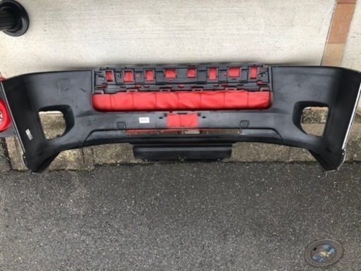 【中古】ハイエース 4型 標準 純正バンパー シルバー