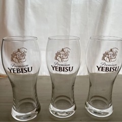 ※取引中　値下げしました　エビス　YEBISU ビール　グラス　...