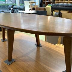 【トレファク花小金井店】ローテーブル/柏木工/ブラウン/シミ有/中古家具/武蔵野市/小平市/小金井市/国分寺市/杉並区/買取/販売