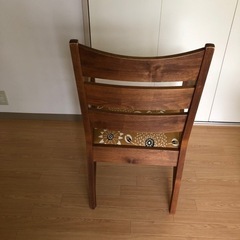 北欧風 木製 肘掛け付き 椅子 国産 チェア