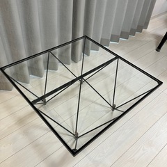 ローテーブル　ガラス