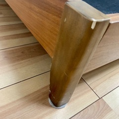 【購入内諾済】ニトリ　コンセント付きダブルベッド　マットレス付き