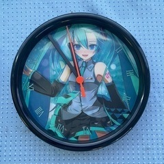 初音ミク時計