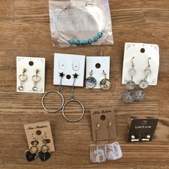 バングル1個とピアスセット1400円→800円