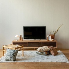 アクタス RELIEF テレビボード W150cm   定価¥141,900税込