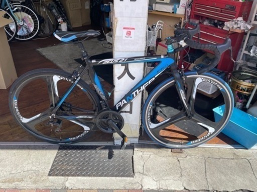 Panther bicycle BLACK×BLUE【店舗引き取りのみ】