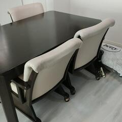 【お取り引き中】ダイニングテーブル型こたつ ニトリNDS-135H　ダイニングコタツ　こたつテーブル