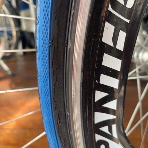Panther bicycle BLACK×BLUE【店舗引き取りのみ】