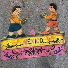 MEXICO ボクシングＴシャツ・キッズ（五歳前後）