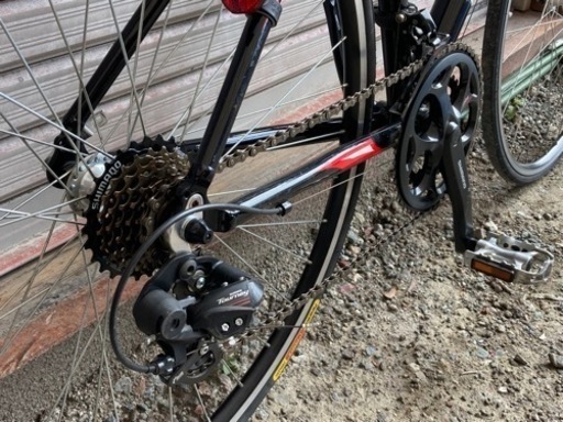 入門用ロードバイク 2×7速 デュアルコントロールレバー付き！