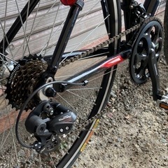 入門用ロードバイク 2×7速 デュアルコントロールレバー付き！