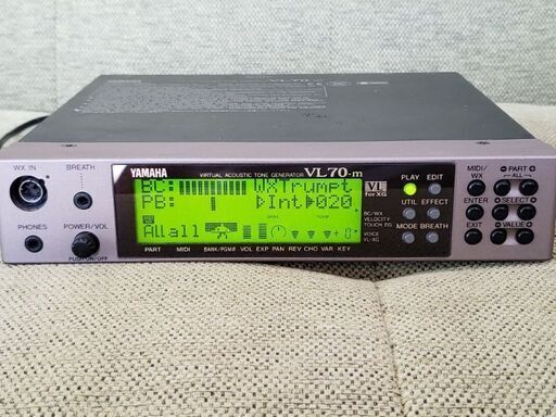 Yamaha VL70-mとBC3のセット ウィンドシンセ