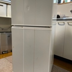 2ドア冷蔵庫　haier ハイアール　冷凍冷蔵庫　JR-N100C