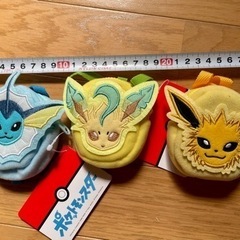 ポケモン　ミニポーチ　3つセット