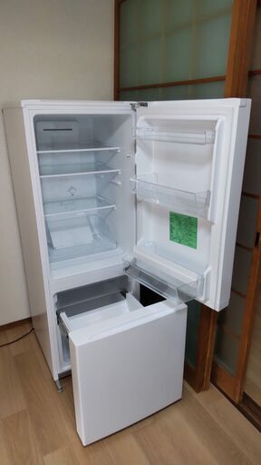 【決まりました】yselect YRZF15J ヤマダオリジナル ２ドア冷蔵庫 (156L・右開き) ホワイト