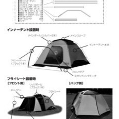 【中古】コールマン　アウトドア　Wide Lodge 300  ...