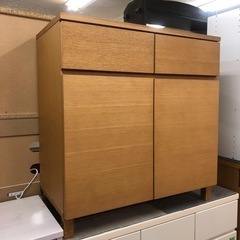 【無印良品】オーク材キャビネット