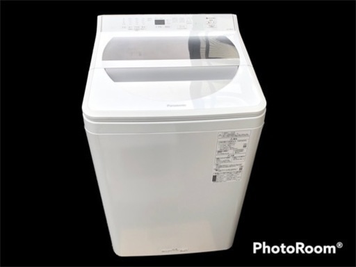 【美品❗️】洗濯機　パナソニック　８キロ　2020年製　縦型　泡洗浄＆パワフル立体水流」で強力洗浄