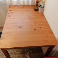 木製テーブル55cm×70cm×2台(1台可)
