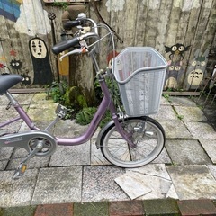 Y1018】大人用三輪車 ブリヂストン WAGON 前18インチ・後16インチ 