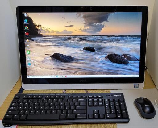 美品 DELL 大画面23型タッチパネル液晶 ハイスペック一体型PCHDMI端子HDMI端子搭載