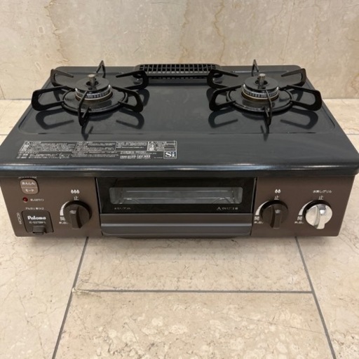 【売約】【2020年製】パロマガステーブル　都市ガス用　IC-S37BM-1L