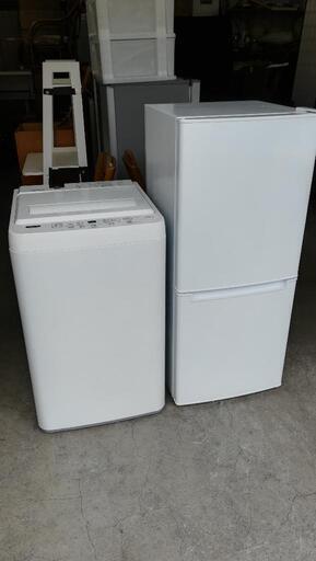 セット711⭐ニトリ冷蔵庫106L＋ヤマダセレクト洗濯機4.5kgの画像