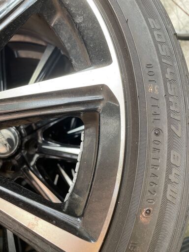 ホイールSpath+タイヤDUNLOP/ダンロップ DIREZZA DZ101 205/45R17 7.0Jx17+52 ホイールタイヤ4本セット − 福岡県