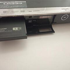 2TBブルーレイレコーダー  HDD1TB+SHDD1TB