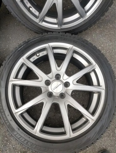 値下げ！EUROBAHN STX☆18インチ スタッドレスタイヤ付 4本セット