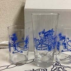 相撲　グラス3つ(大きさ違い) 非売品　新品未使用