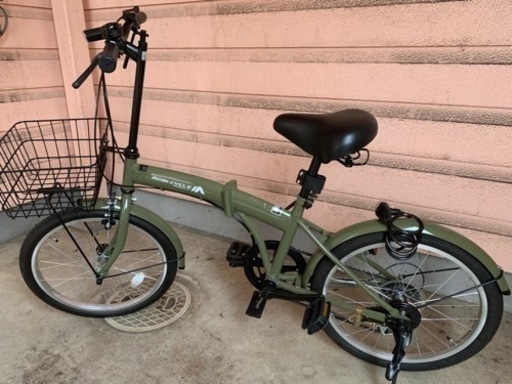 【引き取り限定】折り畳み自転車 Mobi cycle