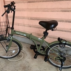 【引き取り限定】折り畳み自転車 Mobi cycle
