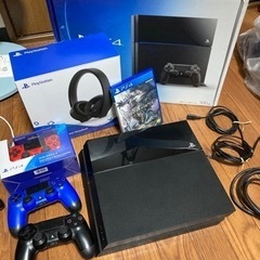 間もなく掲載終了】PS4 中古 本体＋コントローラ＋電源ケーブル