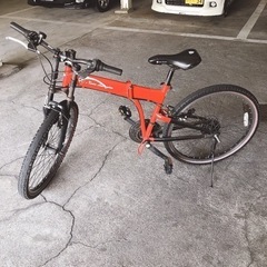 【ネット決済】【本物】ランボルギーニ　折り畳み自転車