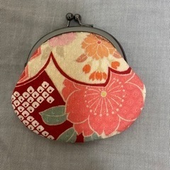 京都の巾着財布。新品未使用