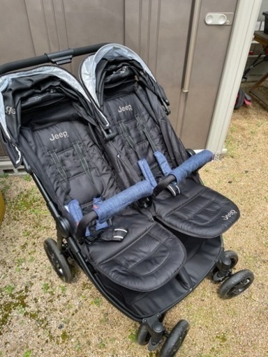 Jeep ターボグライド プラス ダブル ストローラー 2人乗り ベビーカー
