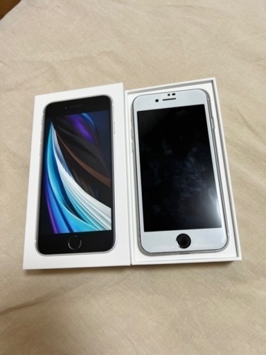 iPhone SE 第2世代 64GB SIMフリー ホワイト iFaceセット chateauduroi.co