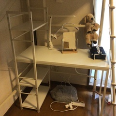 【商談中】ロフトベッド&パソコンデスク&チェアー