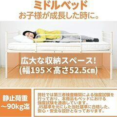 【商談中】ロフトベッド&パソコンデスク&チェアー